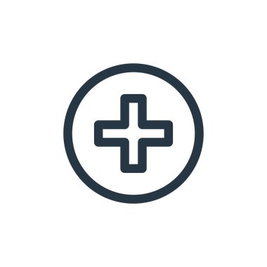 Temel ui kavramından düğme simgesi vektörü ekle. İnce çizgili düzenlenebilir çizgi çizimi. Web ve mobil uygulamalarda kullanmak için düğme doğrusal işareti ekle, logo, yazdırma ortamı.
