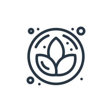 Sauna kavramından lotus ikon vektörü. İnce çizgili nilüfer çiçeği çizimi. İnternet ve mobil uygulamalarda kullanmak için lotus doğrusal işareti, logo, yazdırma ortamı.