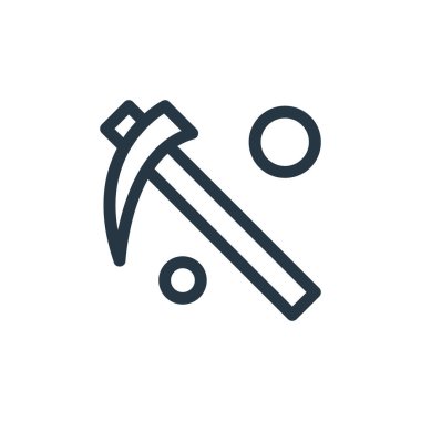 Cadılar Bayramı konseptinden ikon vektörünü tırpan. Düzenlenebilir felcin ince bir çizgisi. Web ve mobil uygulamalar, logo ve yazdırma ortamlarında kullanmak için doğrusal işareti tara.