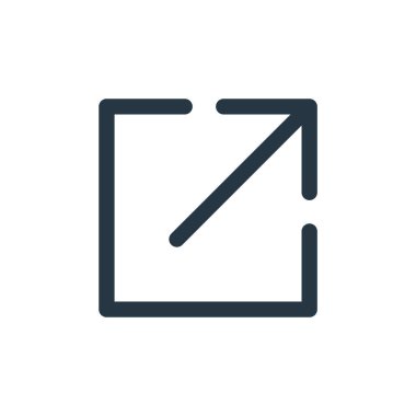 ecommerce kullanıcı arayüzü kavramından simge vektörünü maksimuma çıkar. Düzenlenebilir vuruşun ince çizgisi. Web ve mobil uygulamalarda kullanmak için doğrusal işareti büyüt, logo, yazdırma ortamı.