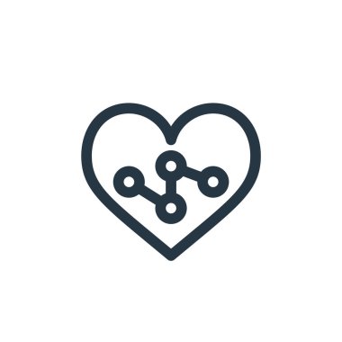 Ahlak kavramındaki bütünlük ikonu vektörü. Düzenlenebilir inmenin ince çizgisi. Web ve mobil uygulamalarda kullanmak için bütünlük doğrusal işareti, logo, yazdırma ortamı.