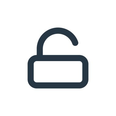 Simge vektörünü temel kavramlardan ayır. İnce çizgili düzenlenebilir felç çizgisi. Web ve mobil uygulamalarda kullanım için doğrusal işareti aç, logo, yazdırma ortamı.