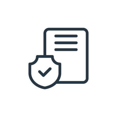 Sağlık sigortası ikonu vektörü tıbbi öğeler kavramından. Düzenlenebilir sağlık sigortası felcinin ince bir çizgisi. Web ve mobil uygulamalarda kullanım için sağlık sigortası doğrusal işareti, logo, yazdırma medyası.