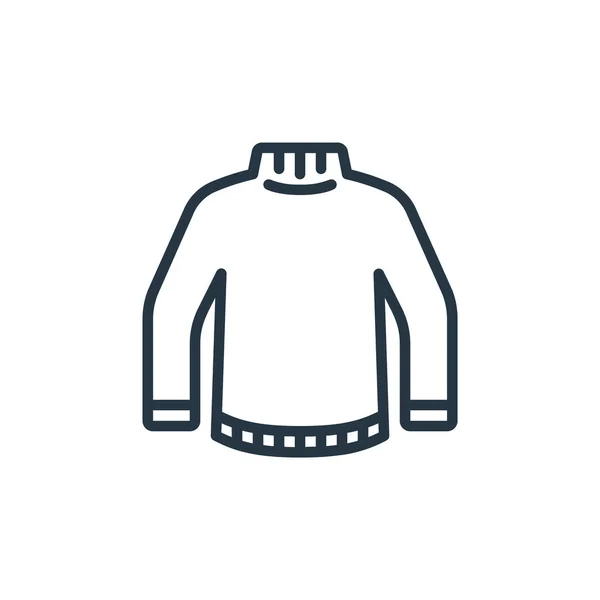 Jumper Icon Vektor Aus Mode Und Bekleidungskonzept Thin Line Illustration — Stockvektor