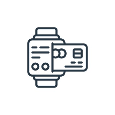 Satış konseptinden ödeme ikonu vektörü. Düzenlenebilir inmenin ince çizgisi. Web ve mobil uygulamalarda kullanım için ödeme doğrusal işareti, logo, yazdırma ortamı.