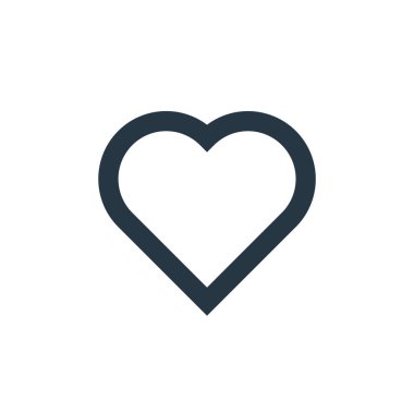 Tıbbi konseptten kalp atışı ikonu vektörü. Düzenlenebilir kalp çarpıntısının ince bir çizgisi. Web ve mobil uygulamalar, logo ve yazdırma ortamlarında kullanım için kalp atışı doğrusal işareti.