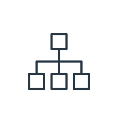 Grafik konseptinden diyagram ikonu vektörü. Düzenlenebilir felcin ince bir çizgisi. Web ve mobil uygulamalarda kullanmak için diyagram doğrusal işareti, logo, yazdırma ortamı.