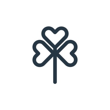 Bahar konseptinden yaprak ikonu vektörü. Düzenlenebilir yaprak vuruşunun ince çizgisi. Web ve mobil uygulamalarda kullanmak için yaprak doğrusal işareti, logo, yazdırma ortamı.