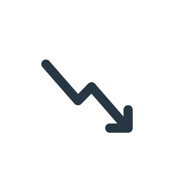 Diminuer Icône Vecteur Essentiel Concept Illustration Ligne Mince Diminution Avc Modifiable Diminuer Signe Linéaire Pour Une Utilisation Sur Les Applications Web Mobiles Logo Médias Imprimés