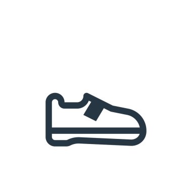 Seyahat konseptinden bot ikonu vektörü. İnce çizme çizmeleri düzenlenebilir inme. Web ve mobil uygulamalarda kullanmak için çizme doğrusal işareti, logo, yazdırma ortamı.