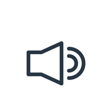 Temel ui kavramından yüksek hacimli ikon vektörü. Yüksek hacimli düzenlenebilir felcin ince çizgisi. Web ve mobil uygulamalarda kullanmak için yüksek hacimli doğrusal işaret, logo, yazdırma ortamı.