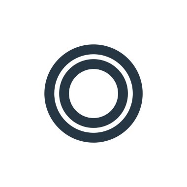 Madeni para ikonu vektörü temel konseptlerden geliyor. Düzenlenebilir madeni para vuruşunun ince çizgisi. Web ve mobil uygulamalarda kullanmak için para doğrusal işareti, logo, yazdırma ortamı.