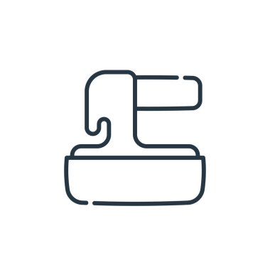 Instagram 'daki balmumu ikon vektörü hikayelerin güzellik kavramını vurgular. İnce çizgili düzenlenebilir felç çizgisi. Web ve mobil uygulamalarda kullanmak için mum doğrusal işaret, logo, yazdırma ortamı.