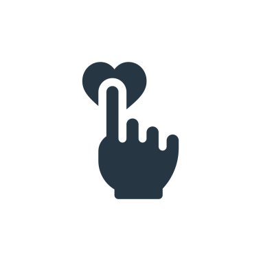 Etik kavramından aşk ikonu vektörü. Düzenlenebilir aşk vuruşunun ince çizgisi. Web ve mobil uygulamalarda, logoda ve yazdırma ortamında kullanmak için doğrusal sevgi işareti.