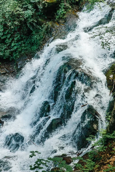 Cachoeira Dos Cárpatos Shypot Manhã — Fotografia de Stock