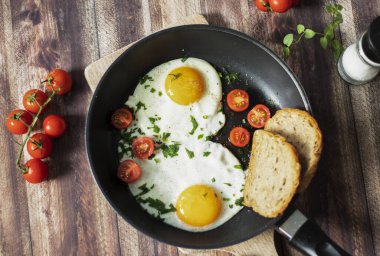 Tavada kızarmış yumurta..