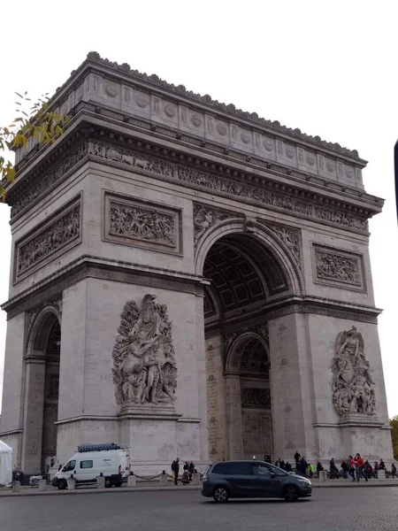 Arco Del Triunfo París — Foto de Stock