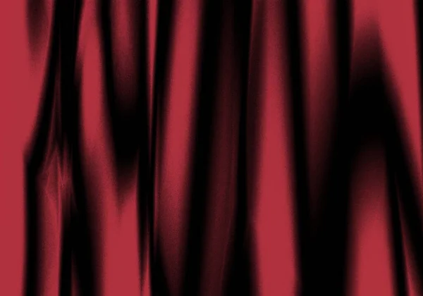 Silk Fabric Background Red Satin Cloth Waves Abstract Flowing Waving — стокове фото