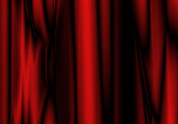 Silk Fabric Background Red Satin Cloth Waves Abstract Flowing Waving — Stock Photo, Image