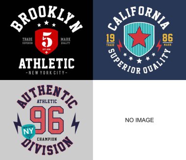 tasarım vektör tipografi varsity koleksiyonu yazdırma t gömlek erkekler için 