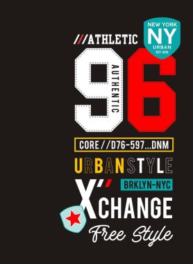 tasarım vektör tipografi varsity yazdırma t gömlek için 