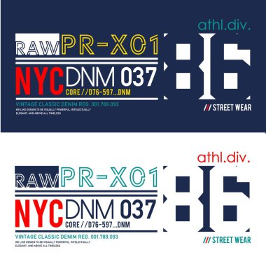 baskı t shirt için vektör tipografi varsity 