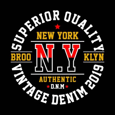 baskı t shirt için vektör tipografisi