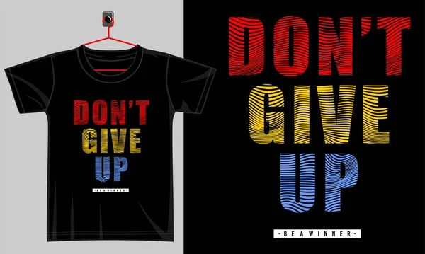 Yazılı tişört ve daha fazlası için tipografi tasarımı