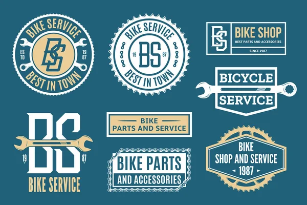 Logo služby jízdních kol — Stockový vektor