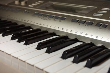 Teklas brancas e pretas do piano