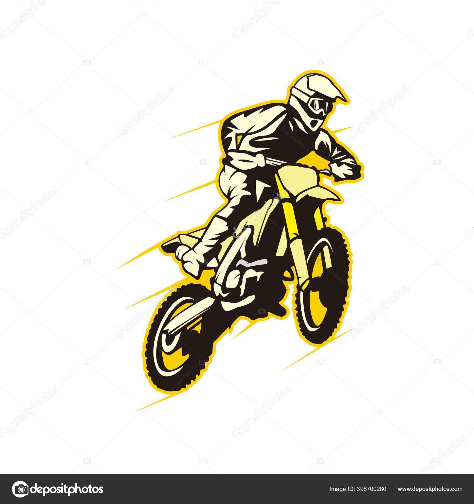 Bike, Saltos Na Motocicleta E Esportes Extremos Sportbike Motobike, Jogo Do  Corpo De Esporte Ilustração do Vetor - Ilustração de preto, fundo: 71901429