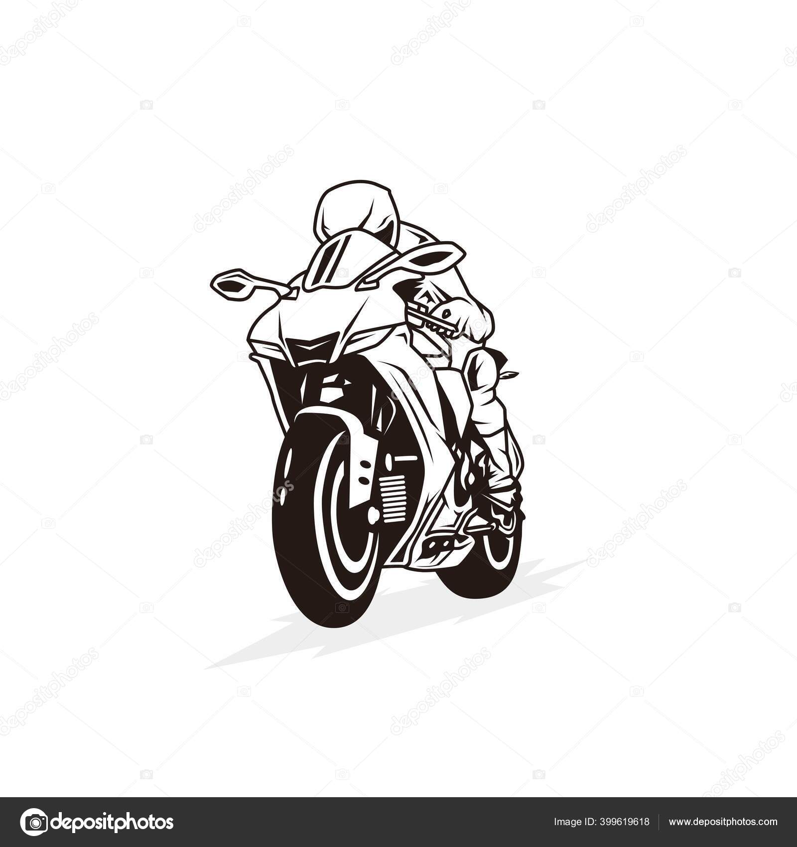 Bike, Saltos Na Motocicleta E Esportes Extremos Sportbike Motobike, Jogo Do  Corpo De Esporte Ilustração do Vetor - Ilustração de preto, fundo: 71901429