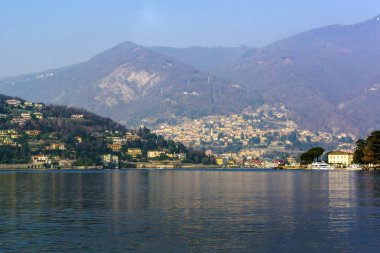 Lake Como İtalya gezi görünümü