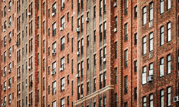 City Building Facade Pattern Windows Effect Row — Stock Photo, Image