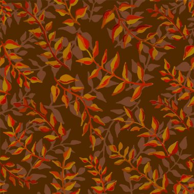 Eugenia 'nın kusursuz sonbaharda yaprakları.