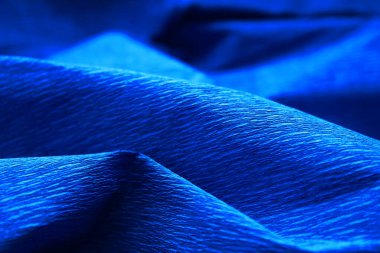 parlak mavi lüks dokuma arka planı