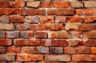 desenli duvar arkaplanı turuncu mükemmel tuğla dokusu