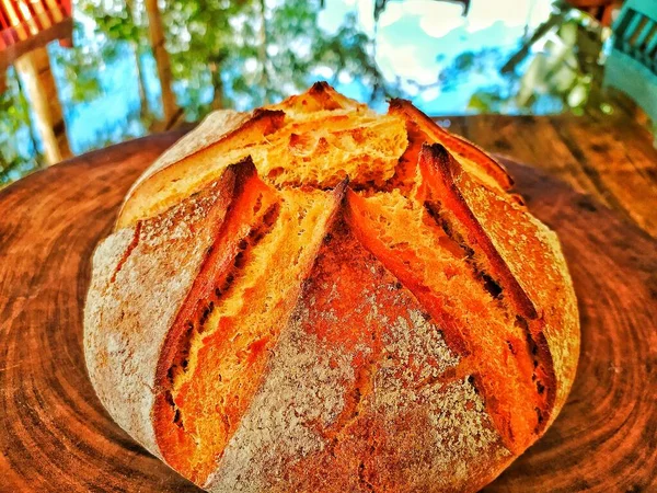 Fresh Sourdough corn bread