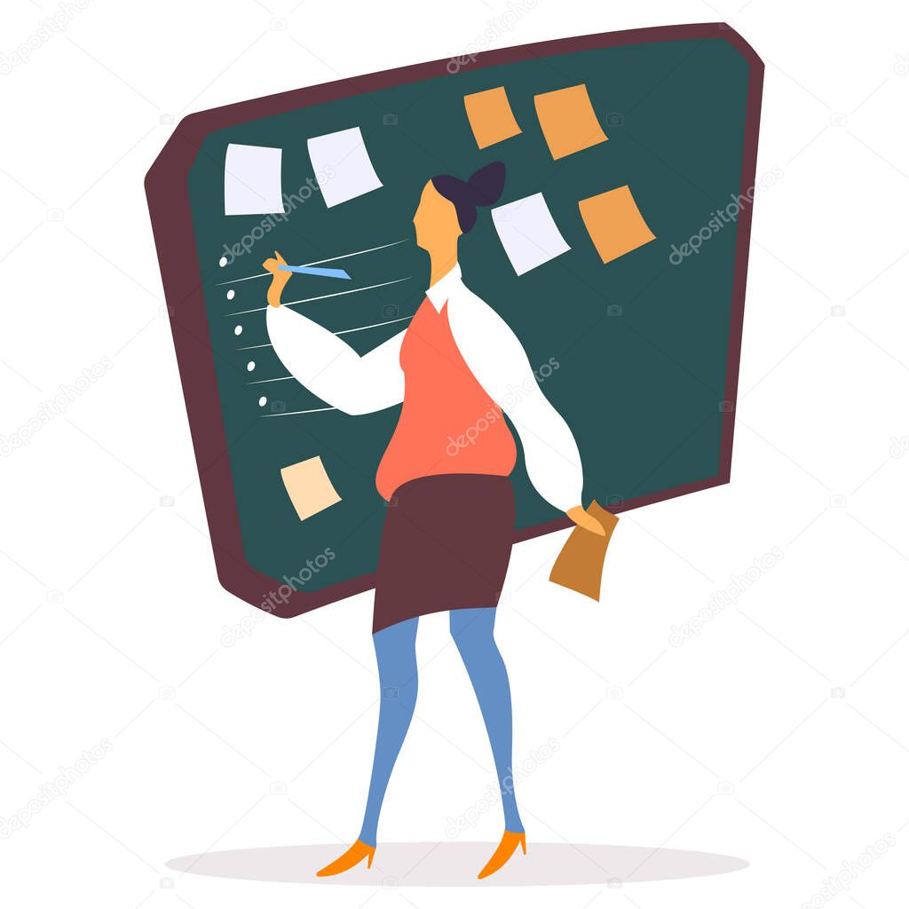 Organization of Working Assignments at Work Vector