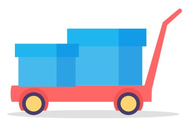 Taşıyıcılar Fabrika İşyeri Vektörü ile Taşıma