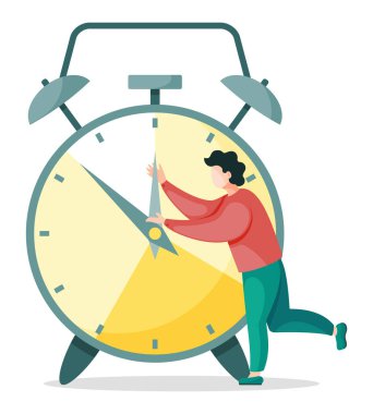 İzleme İşlem Organizasyonunu Durdurmaya Çalışan Adam