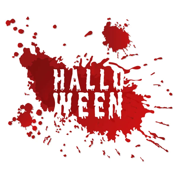 Gruseliger Halloween Hintergrund Vektor Illustrator — Stockvektor