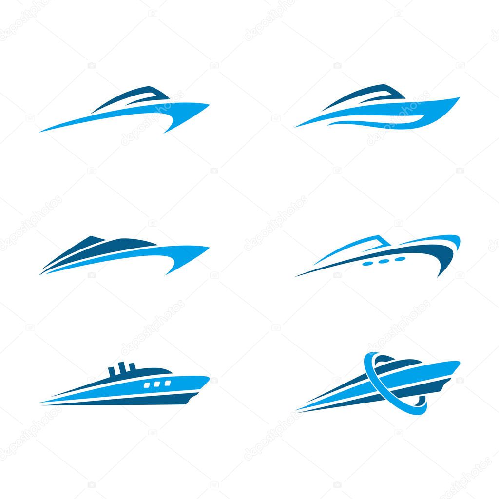 Illustration vector graphic of ship