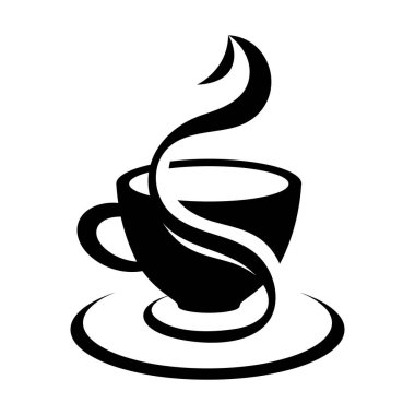 Güzel kahve fincanı. Vektör.