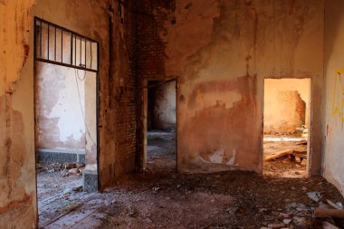 Estacion ferroviaria abandonada en provincia de Albacete