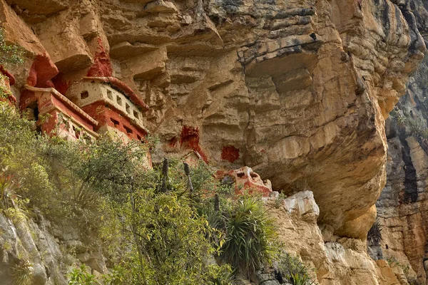 Revash 'ın boyanmış anıları Chachapoyas' ın uçurumlarına yapışmış, taş ve hafızaya kazınmış antik bir kültürün ebedi koruyucuları.