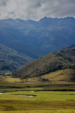 Amazonas 'taki Huaylla Beln Vadisi geniş ve nefes kesici. Peru, And Dağları' nın ve gökyüzünün sessiz bir uyum içinde buluştuğu otlakların ve suların yumuşak kıvrımlarında açılır..