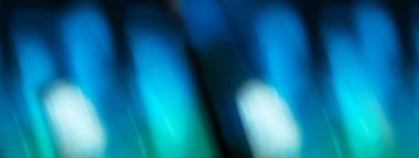 Bulanık mavi parıltı hareketi gradyan ışık soyut afiş arkaplanı