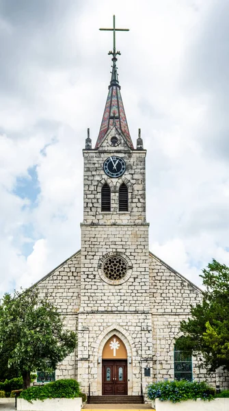 New Braunfels Texas Usa Maggio 2019 Chiesa Cattolica San Pietro — Foto Stock