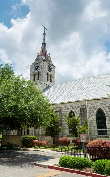 New Braunfels Texas États Unis Mai 2019 Église Catholique Peter — Photo